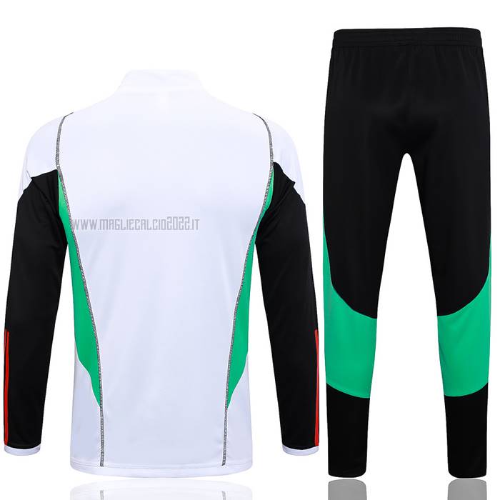 Tuta da Track de Felpa del Manchester United Bambino 2023-2024 Blanco